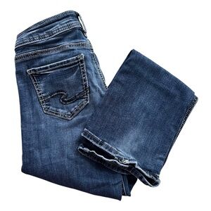 Silver Jeans Women’s Sz W26 L31 Medium Wash Denim Low Rise Tuesday Bootcut Jeans